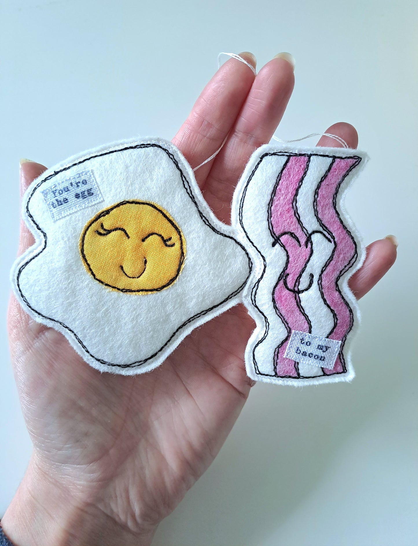 You're The Egg To My Bacon Decoration