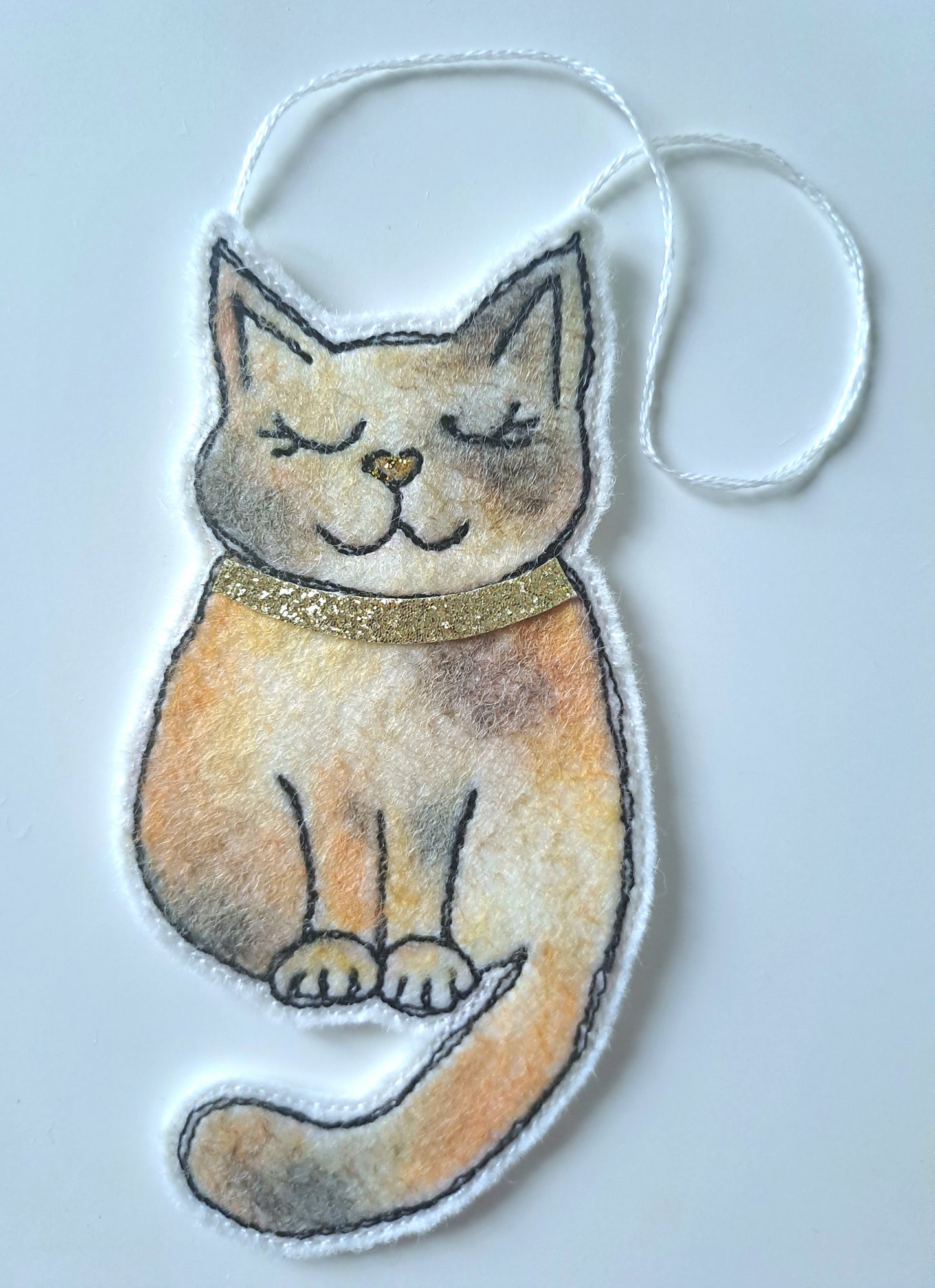 Marmalade the 'Chilled Cat' Decoration