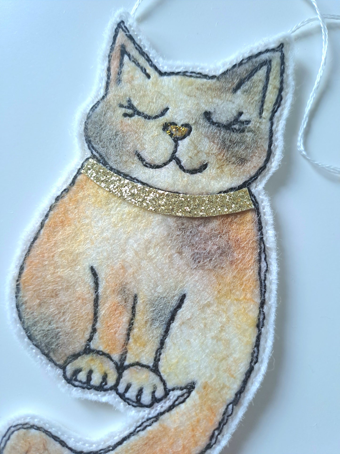 Marmalade the 'Chilled Cat' Decoration