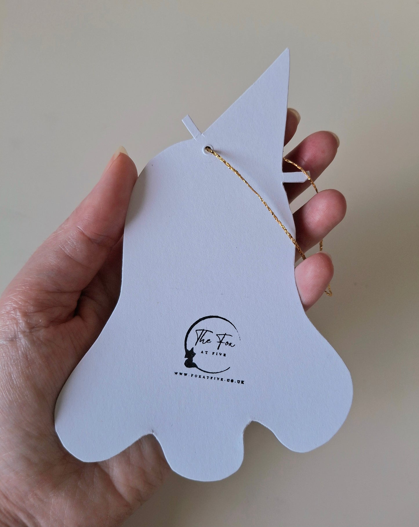 The Cute Spook Halloween Decoration (Card)