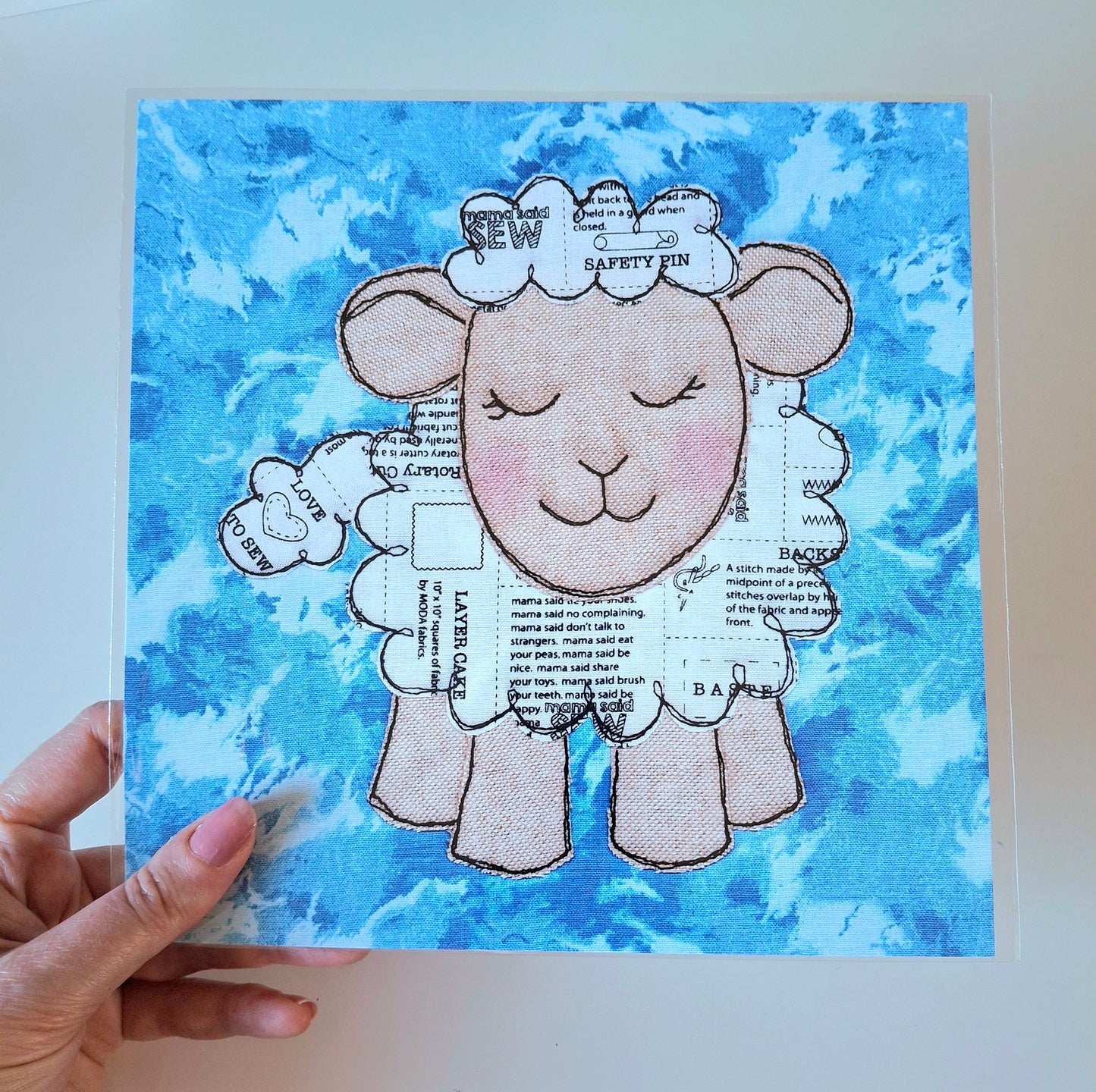 Wayne The Sheep Print