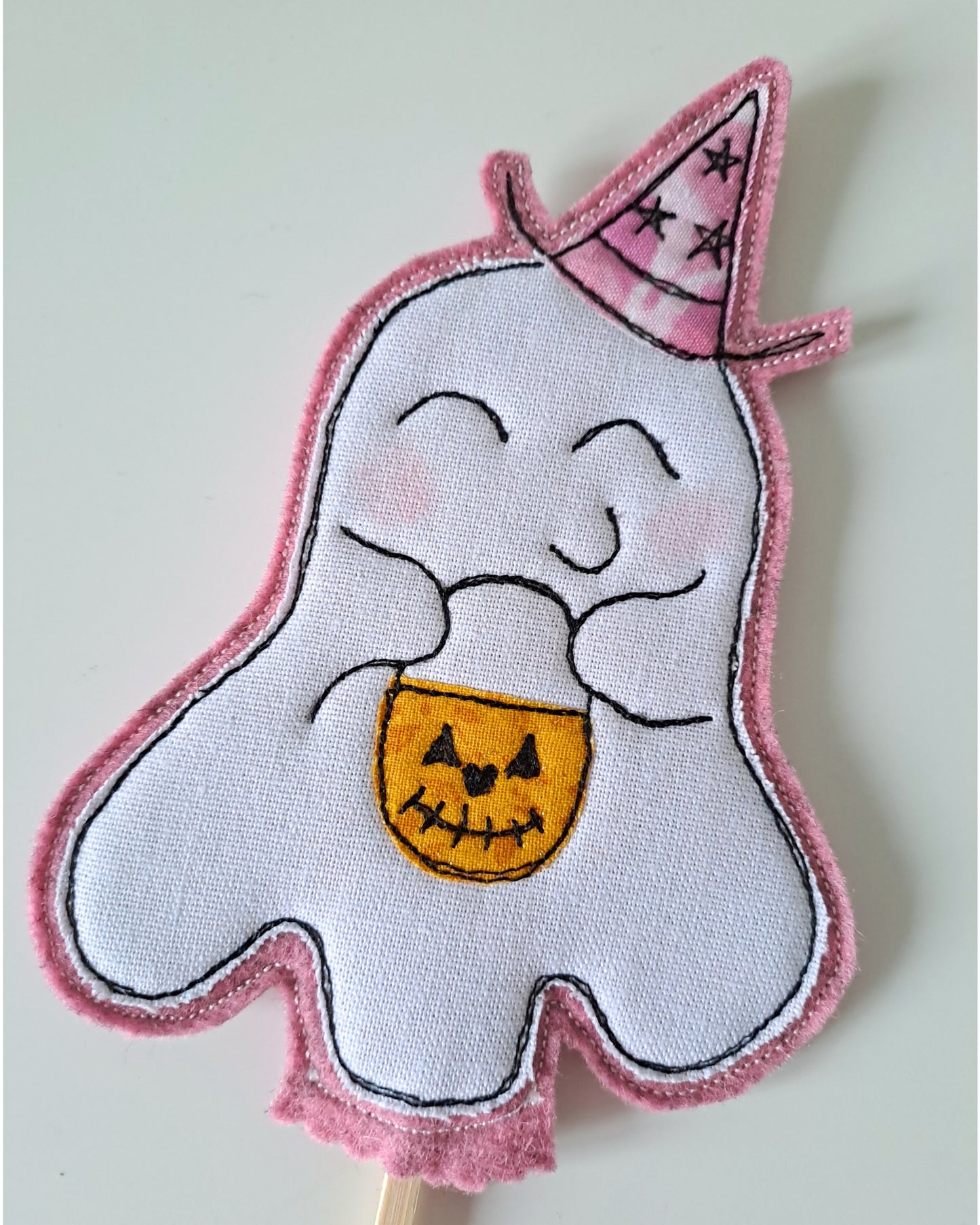 Cute Spook Cake Topper (pink)
