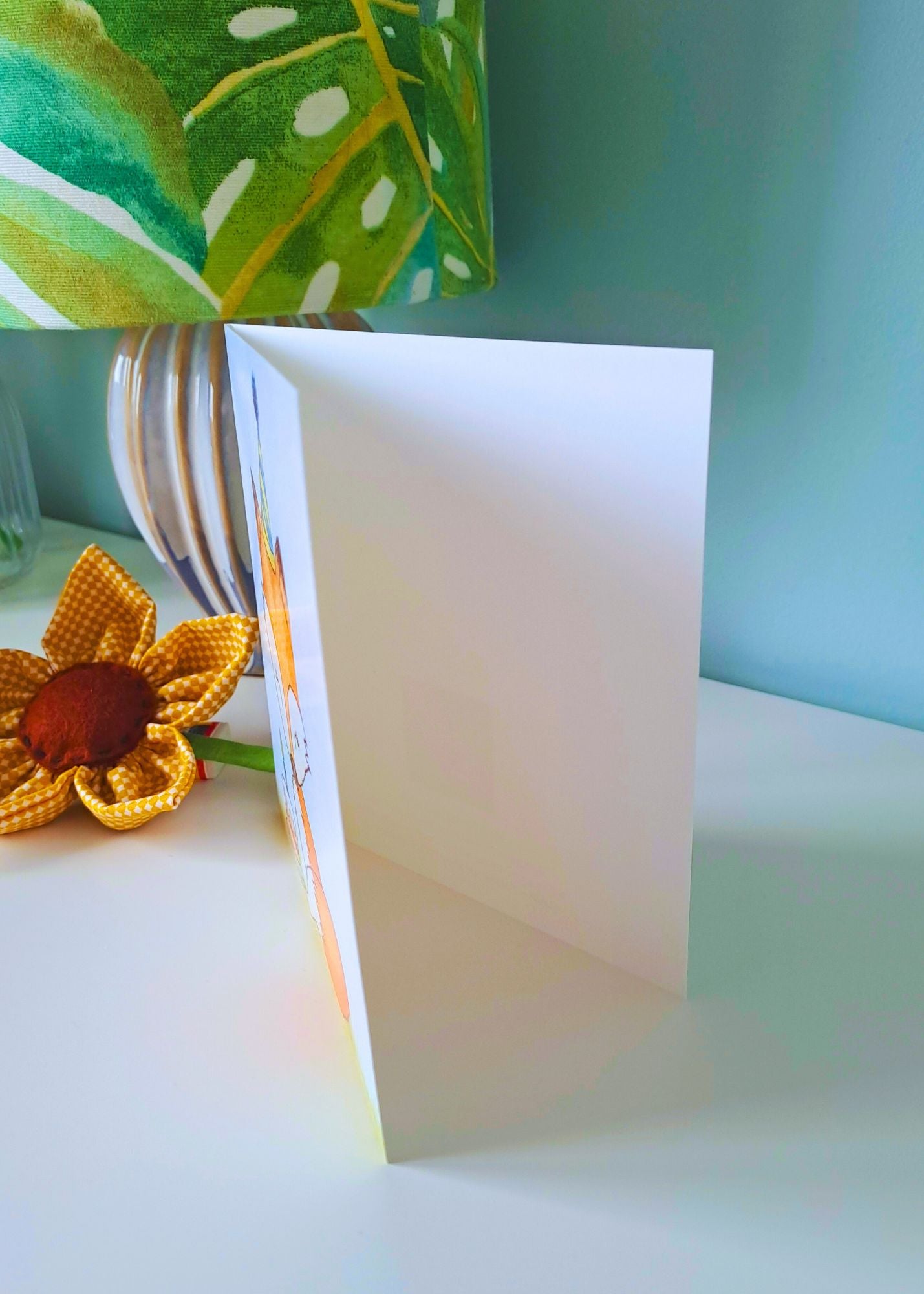 Celebration Fox Greetings Card