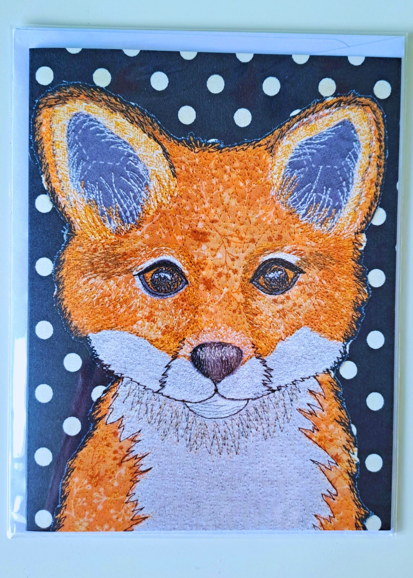 'Florence the Fox' Greetings Card
