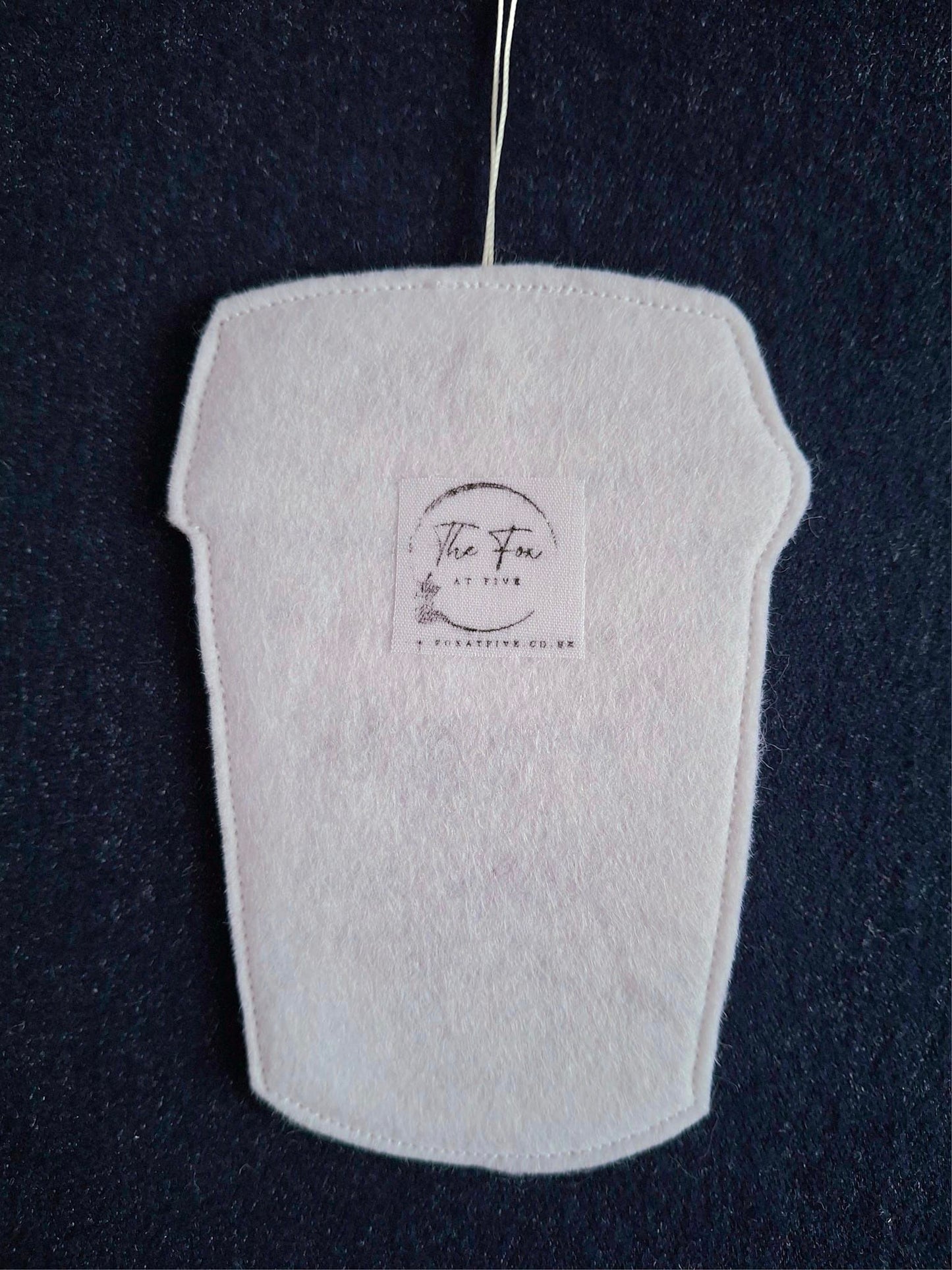 Snuggly Season Coffee Cup Hanging Decoration