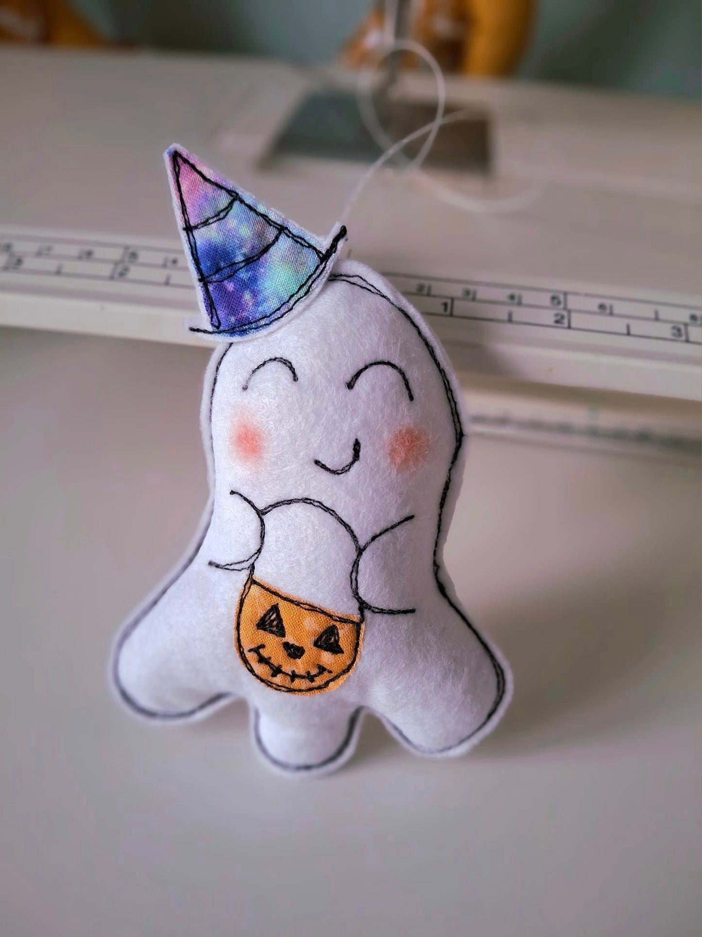 Sweet Spook Decoration (Multicolour galaxy)