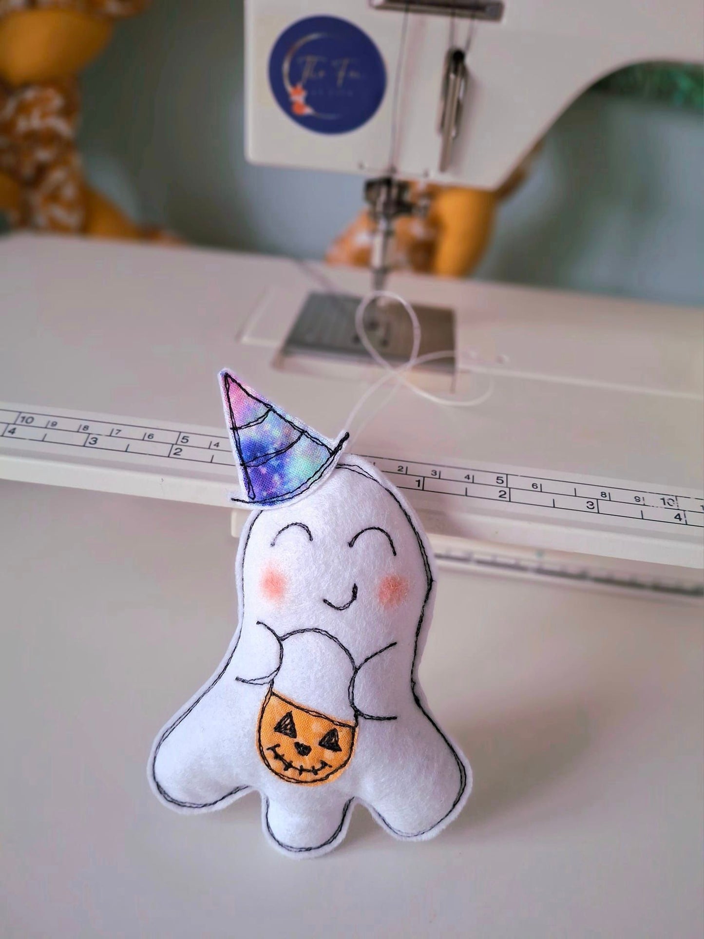Sweet Spook Decoration (Multicolour galaxy)