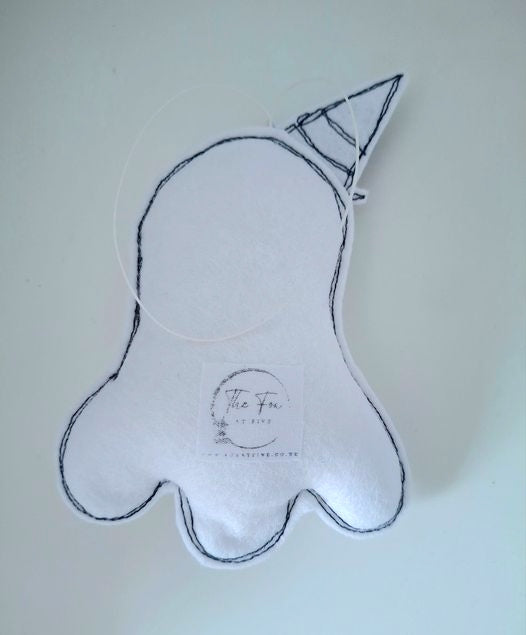 Sweet Spook Decoration (Spotty Pink)