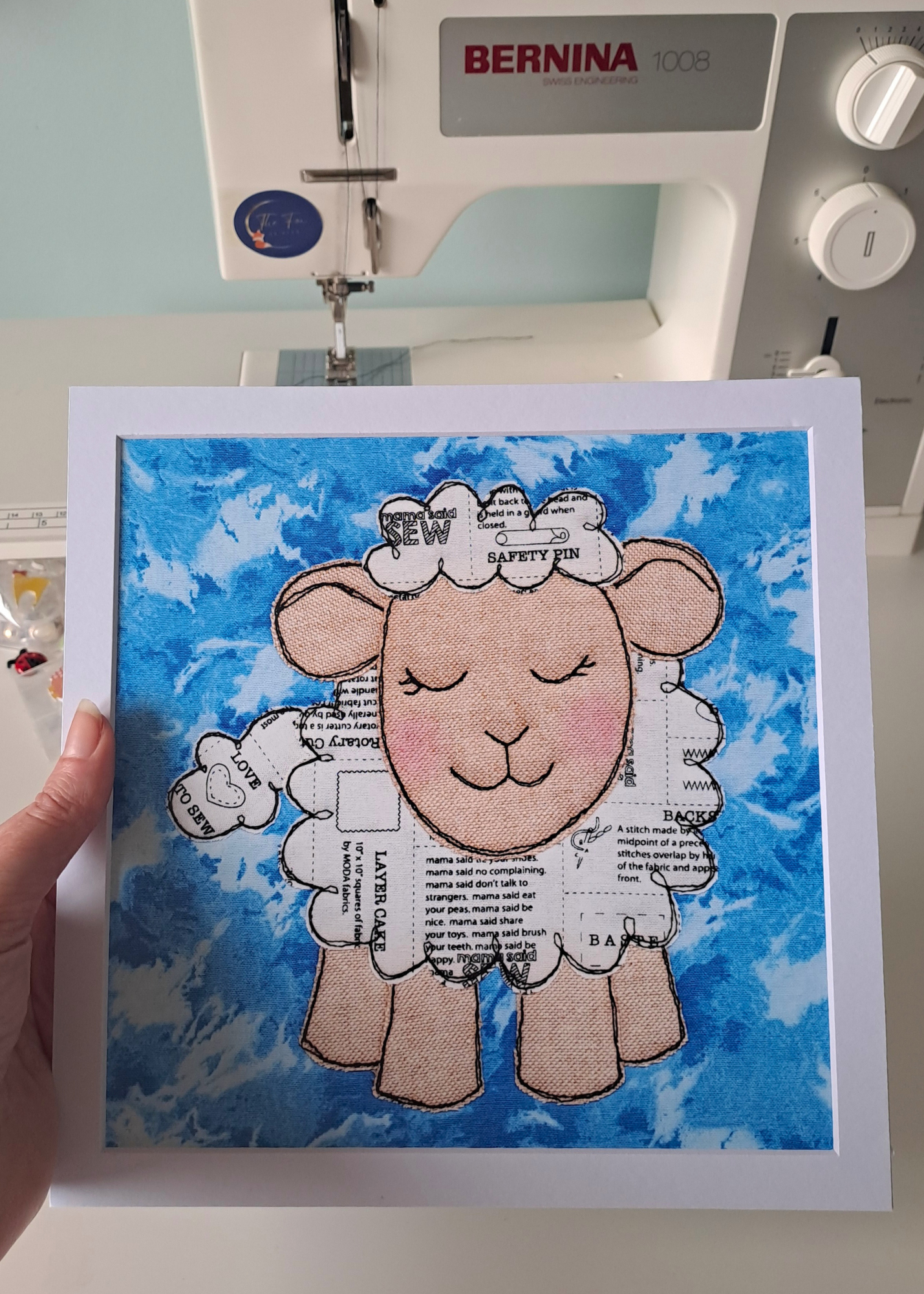Wayne The Sheep Print