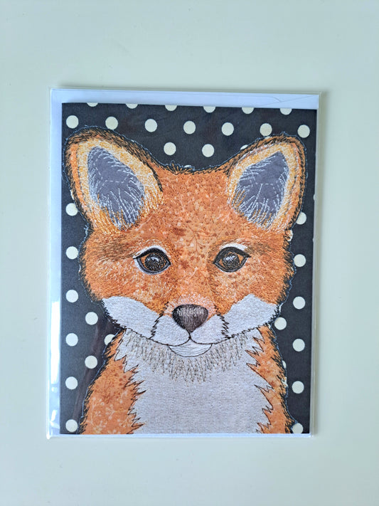 'Florence the Fox' Greetings Card