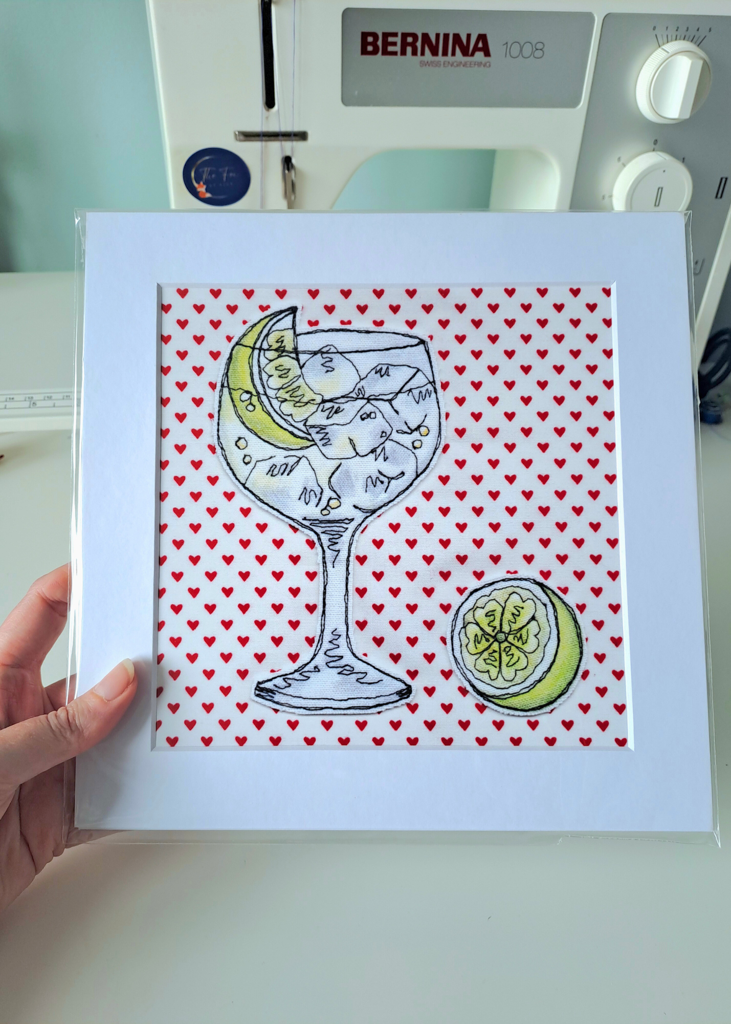 Gin O'Clock Mounted Print (Unframed)